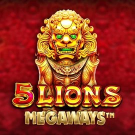 Official Slots logo: 5 Lions Megaways by Pragmatic Play at Sankra Casino
