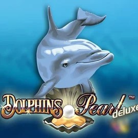 Dolphins Pearl Deluxe logo by Novomatic at Sankra Casino