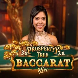 Prosperity Tree Baccarat logo by Evolution at Sankra Casino